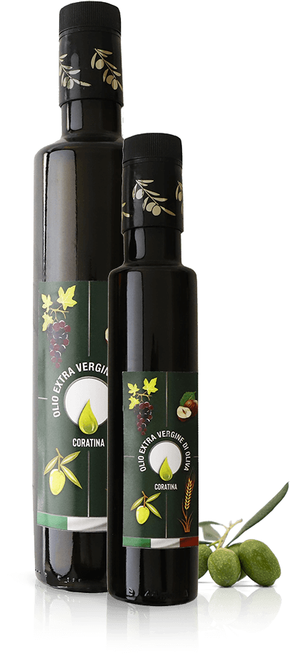 Bottiglia con olive aequilibrium